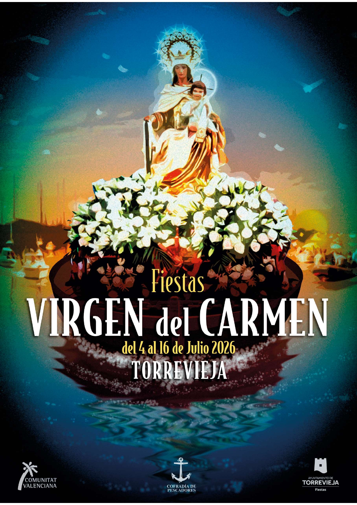 Cartel Virgen del Carmen