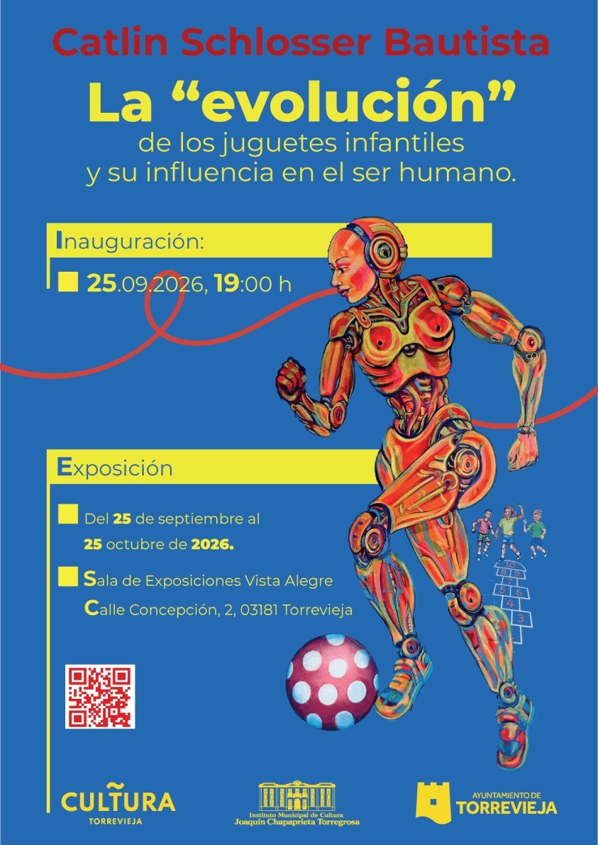 Cartel Exposición Catlin Schlosser Bautista