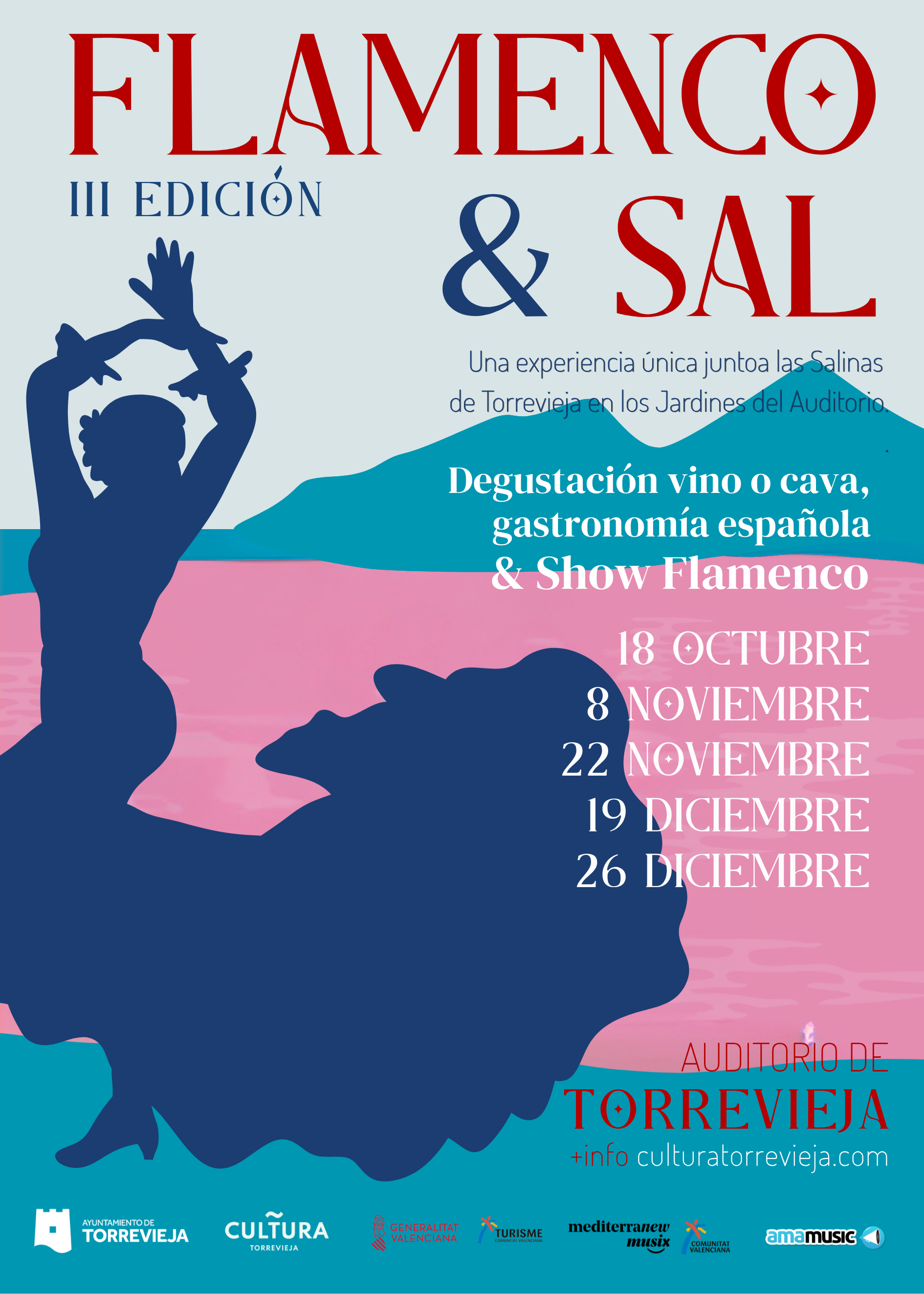 Flameco y Sal cartel