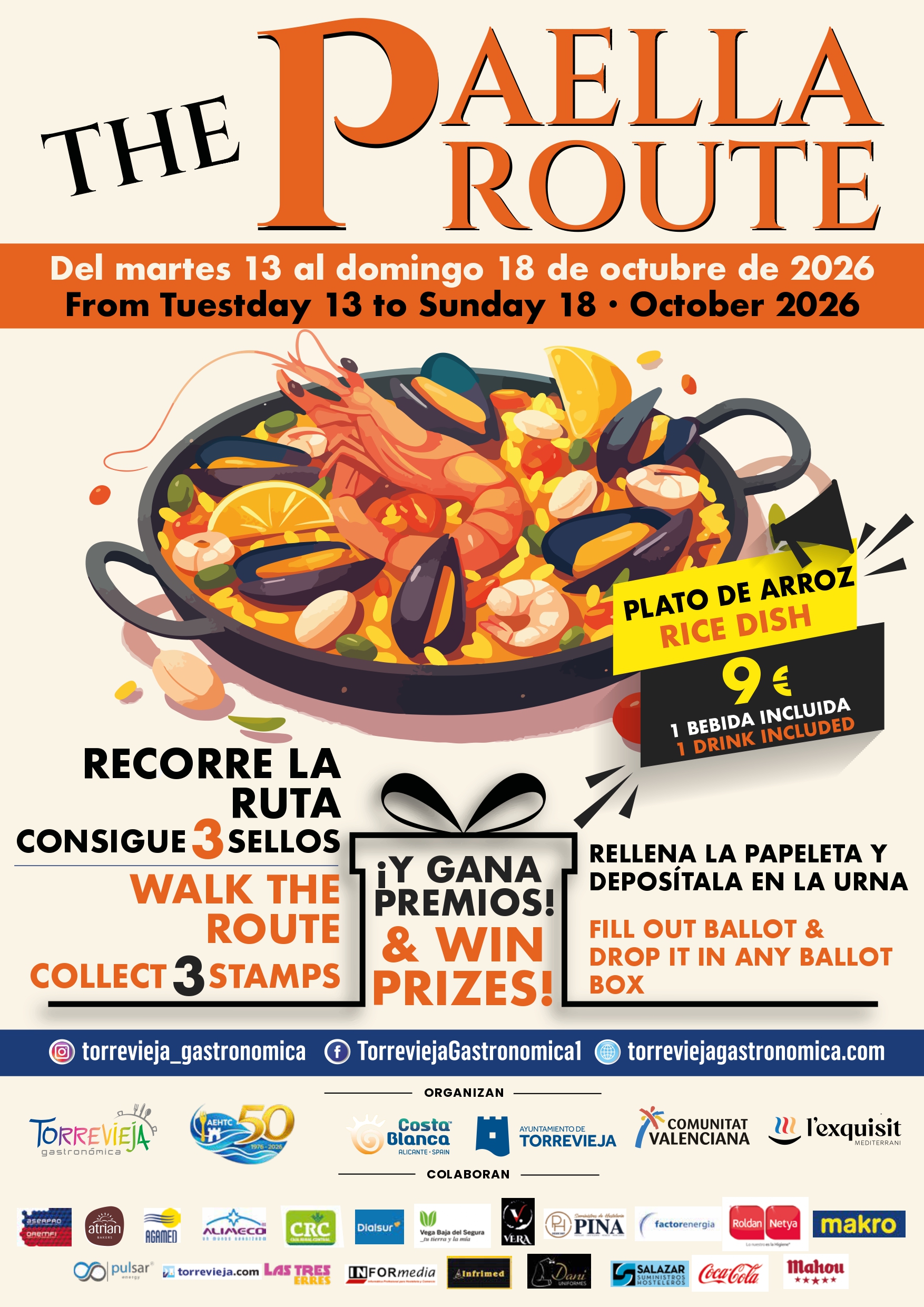 Torrevieja Paella route