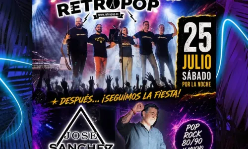 Retropop y sesión de DJ
