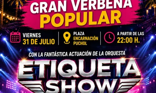 Verbena popular con Etiqueta Show