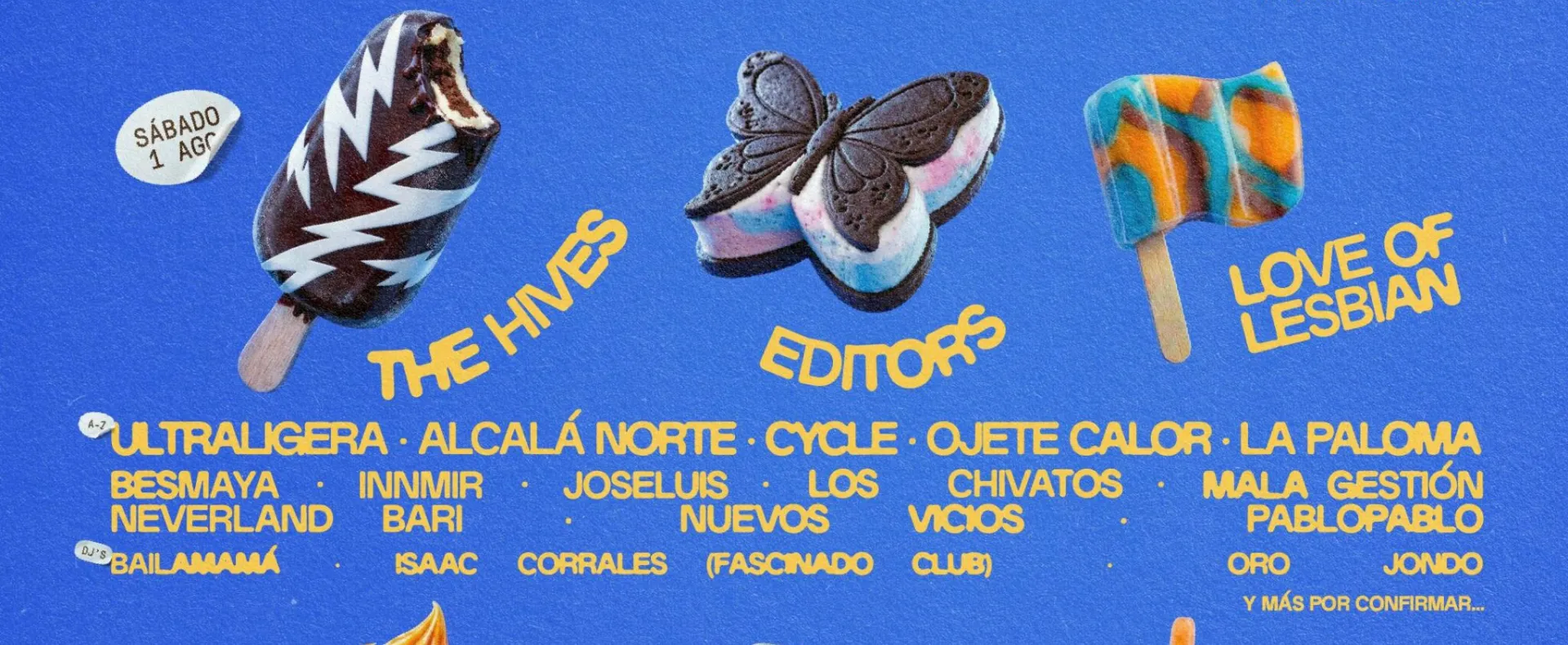 Cartel de los conciertos del Low