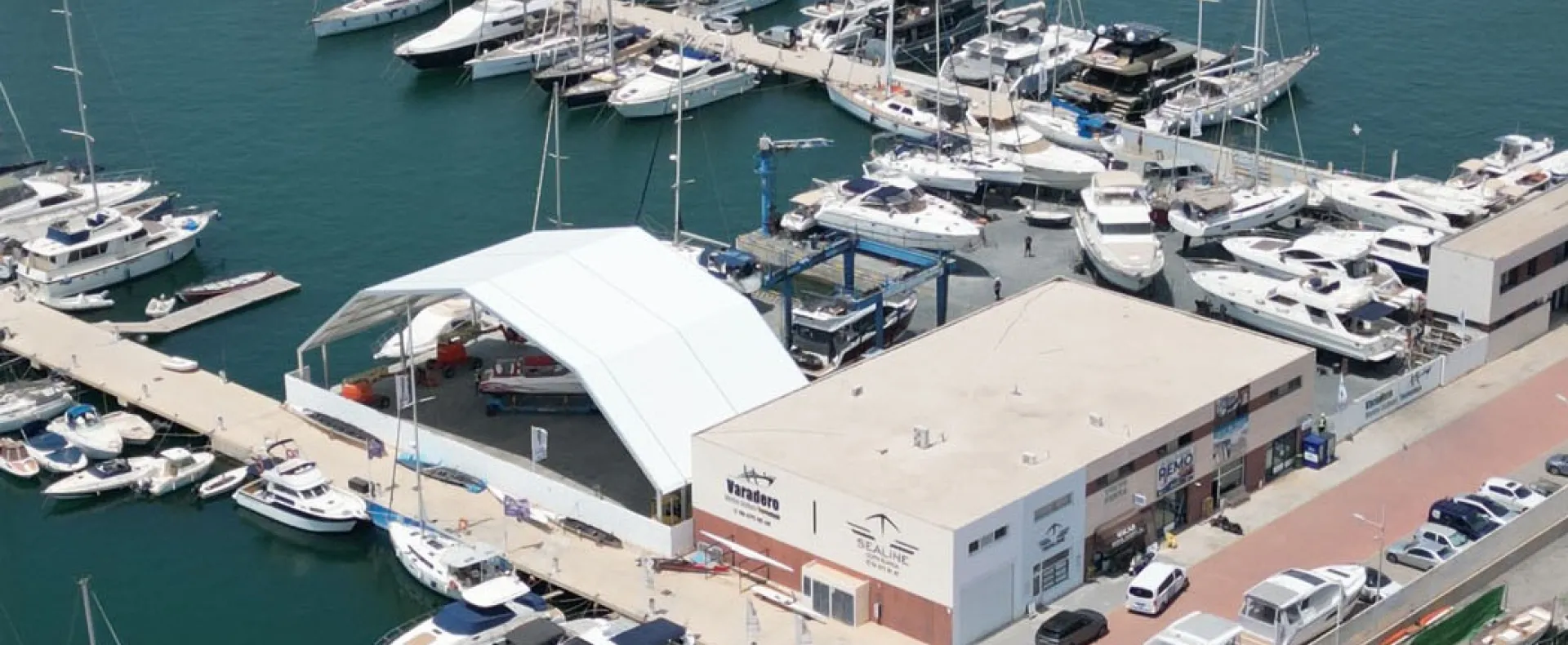Vista aérea de Marina Salinas