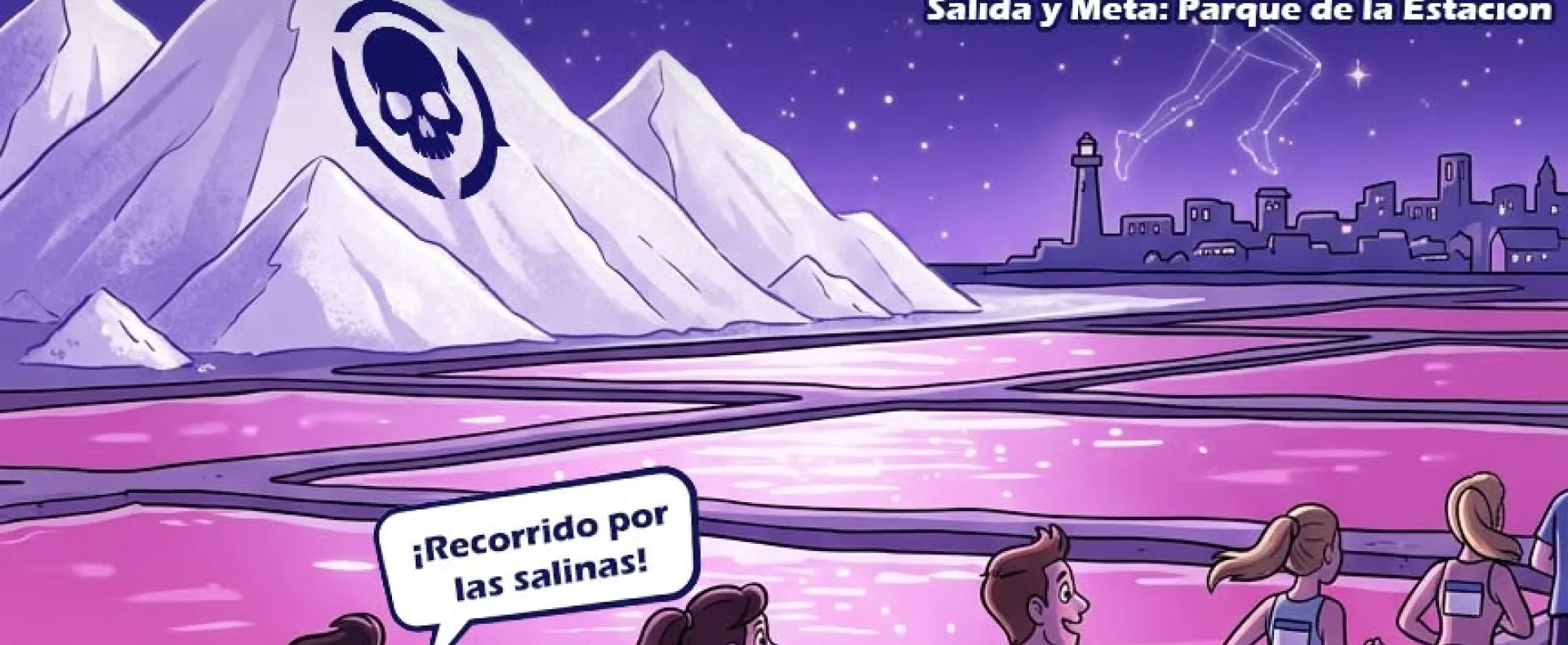 Cartel IX 5K Puerto Torrevieja Salinas Torrevieja