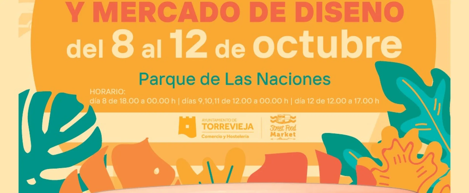 Cartel foodtrucks Torrevieja