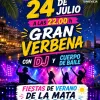 Gran verbena con DJ y cuerpo de baile